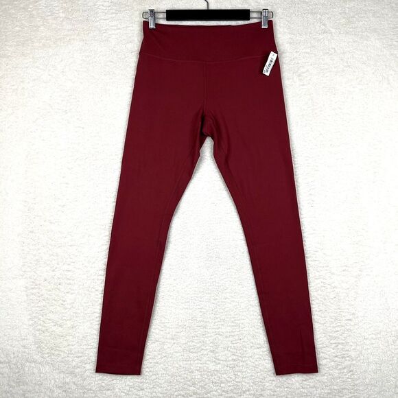 Core 10 Leggings Womens‎ Medium M Red All Day Comfort Stretch Gym Yoga Active - Picture 1 of 12